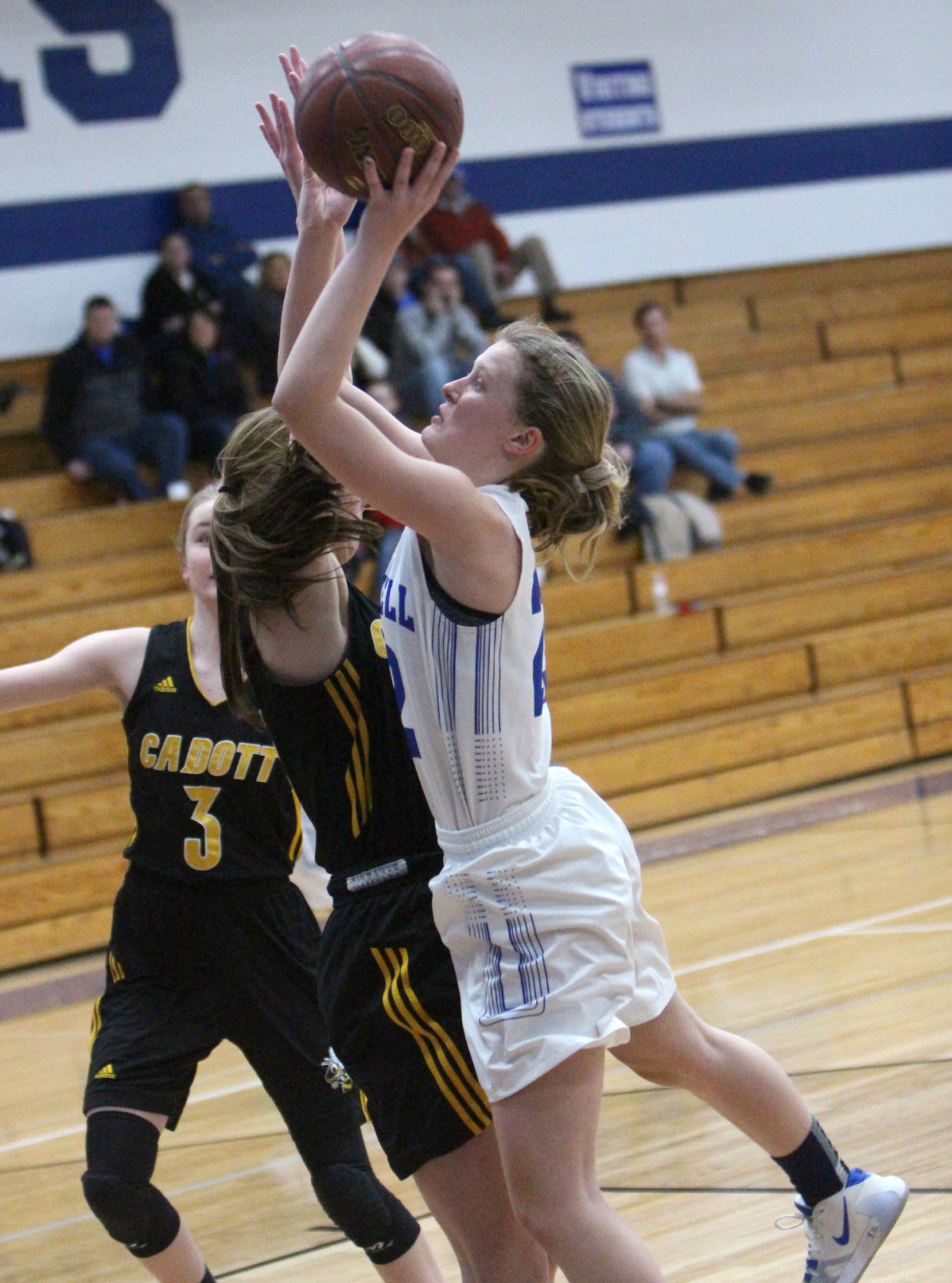 Cadott at McDonell girls basketball 2-14-20